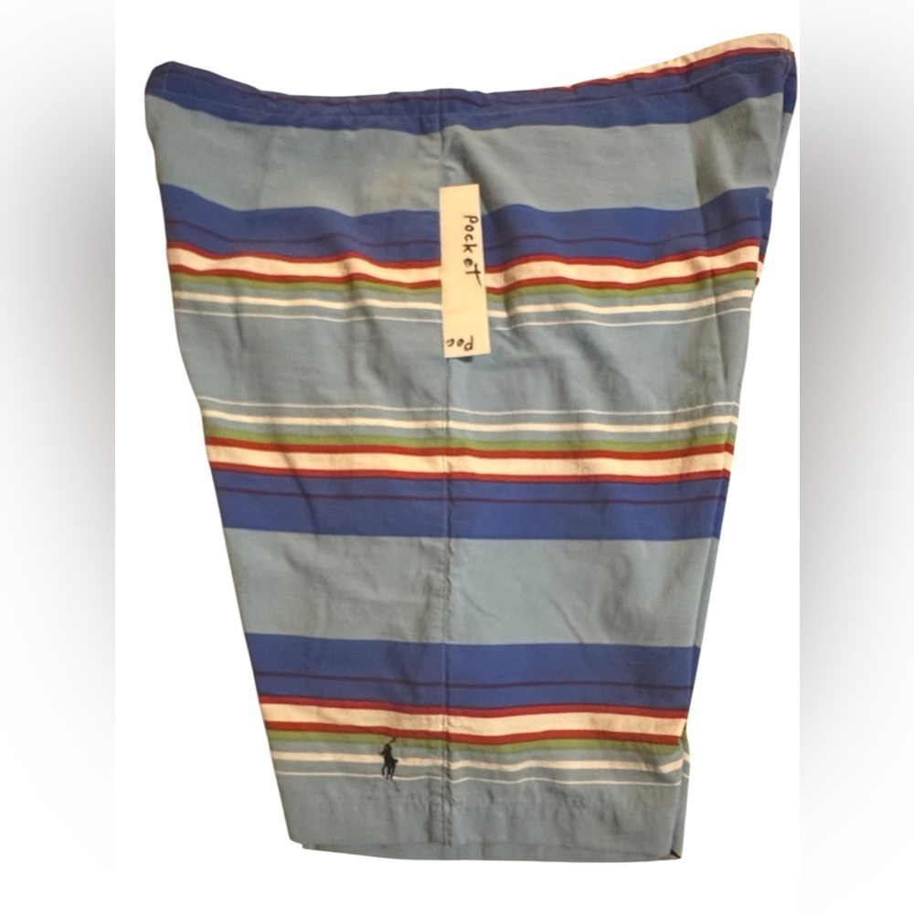 Polo by Ralph Lauren Multicolor Striped swimming trunks, size L. - Picture 7 of 14